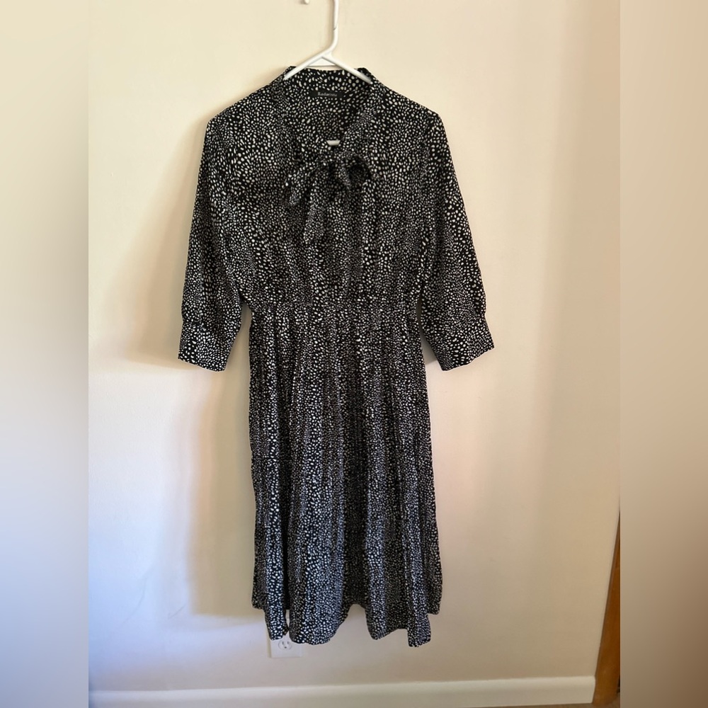 French brand midi dress in size M